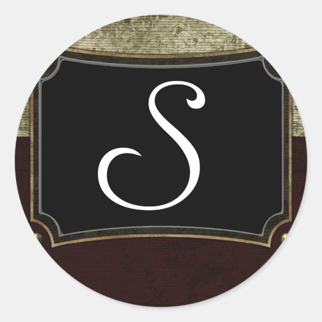 20 - 1.5  Envelope Seal Monogram Christmas XMAS (Front)