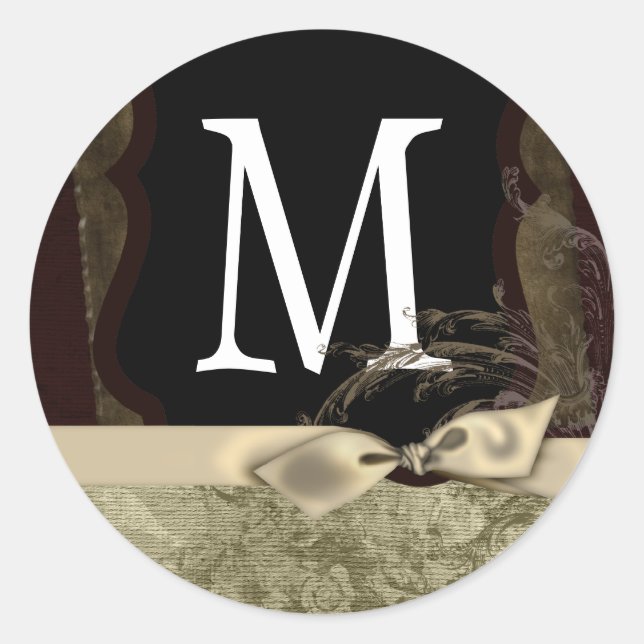 20 - 1.5  Envelope Seal Monogram Christmas XMAS (Front)