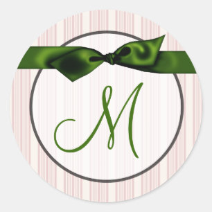 20 - 1.5  Envelope Seal Monogram Christmas XMAS