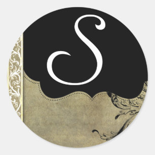 20 - 1.5 Envelope Seal Monogram Christmas XMAS