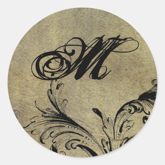 20 - 1.5  Envelope Seal Monogram Christmas XMAS (Front)