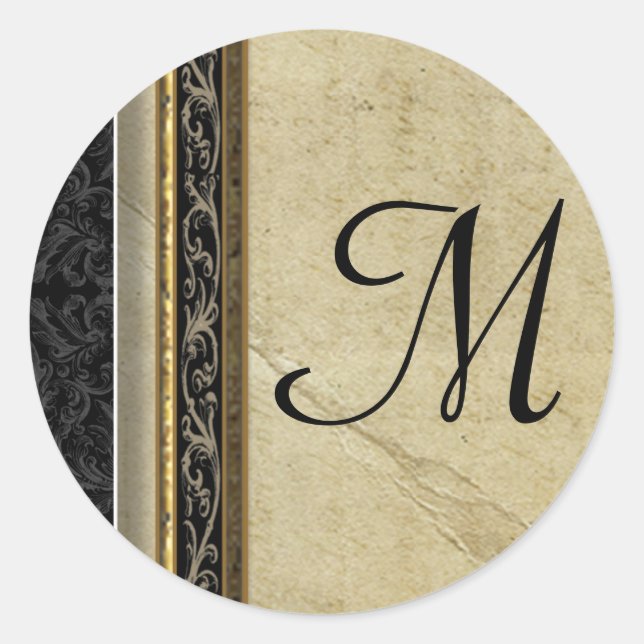 20 - 1.5  Envelope Seal Monogram Christmas XMAS (Front)