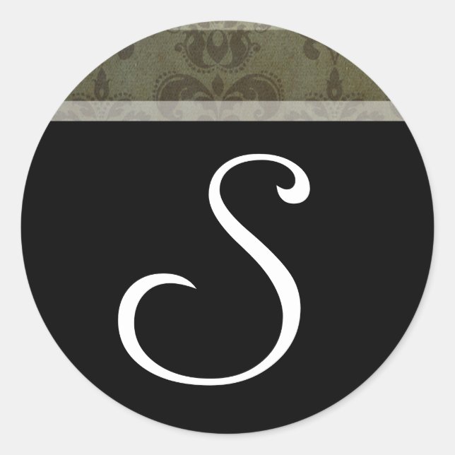 20 - 1.5  Envelope Seal Monogram Christmas XMAS (Front)