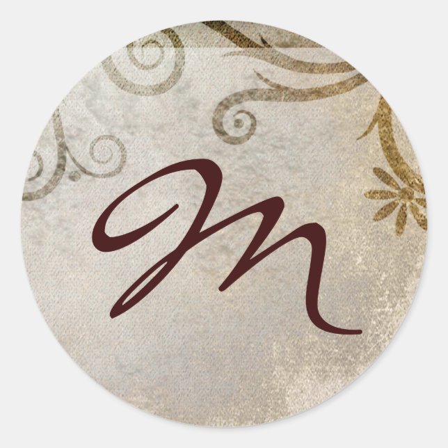 20 - 1.5  Envelope Seal Monogram Christmas XMAS (Front)