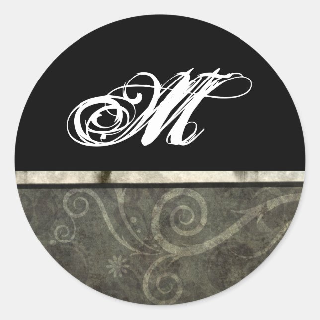 20 - 1.5  Envelope Seal Monogram Christmas XMAS (Front)