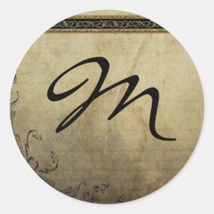 20 - 1.5 Envelope Seal Monogram Christmas XMAS