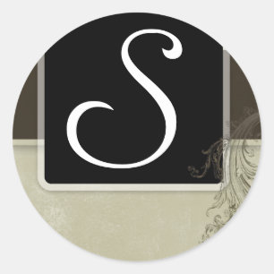 20 - 1.5 Envelope Seal Monogram Christmas XMAS