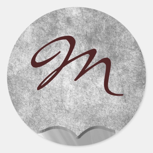 20 - 1.5  Envelope Seal Monogram Christmas XMAS (Front)