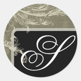 20 - 1.5  Envelope Seal Monogram Christmas XMAS