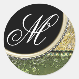 20 - 1.5 Envelope Seal Monogram Christmas XMAS