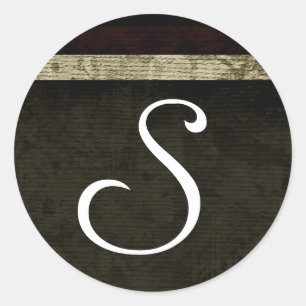 20 - 1.5 Envelope Seal Monogram Christmas XMAS