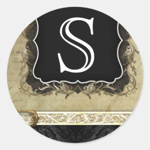 20 - 1.5 Envelope Seal Monogram Christmas XMAS