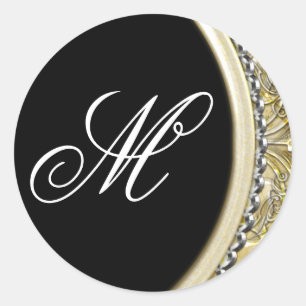 20 - 1.5  Envelope Seal Monogram Christmas XMAS