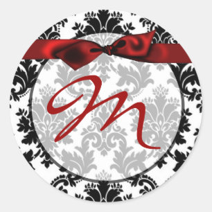 20 - 1.5 Envelope Seal Monogram Christmas XMAS