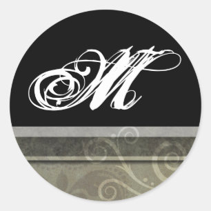 20 - 1.5  Envelope Seal Monogram Christmas XMAS