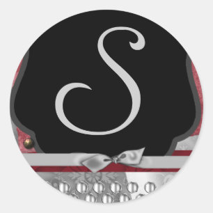 20 - 1.5 Envelope Seal Monogram Christmas XMAS