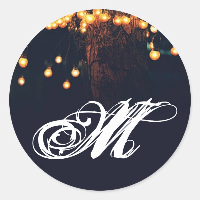 20 - 1.5  Envelope Seal Oak Tree String Lights Nig (Front)