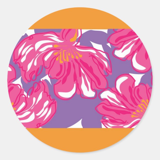 20 - 1.5 Envelope Seal Orange and Purple Banner (Front)