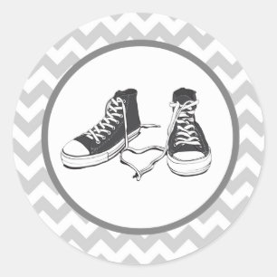 20 - 1.5  Envelope Seal Teenage Sneakers Chevron