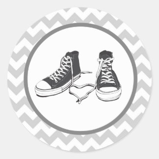 20 - 1.5 Envelope Seal Teenage Sneakers Chevron