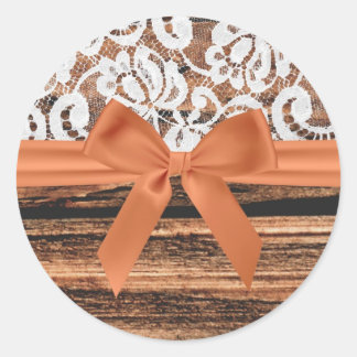 20 - 1.5 Envelope Seal Wooden & Lace