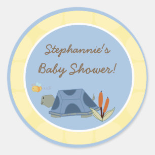 20 - 1.5" Favour Stickers Leap Frog Turtle Bee