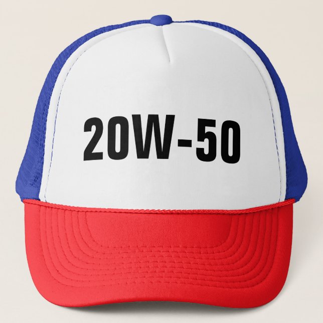 20 50 Trucker Hat (Front)