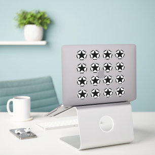 20 American Star Stencil Vintage Decals