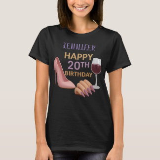 20 birthday for girl Women's Basic T-Shirt