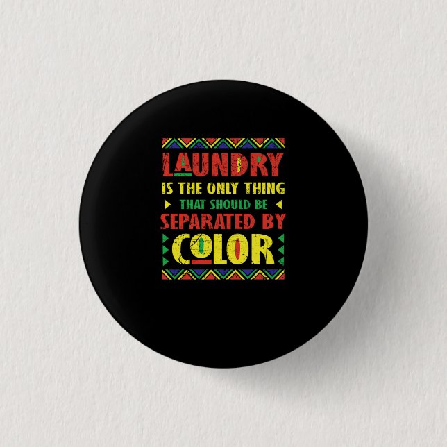 20 Black History Month African Pride Apparel Gift. 3 Cm Round Badge (Front)