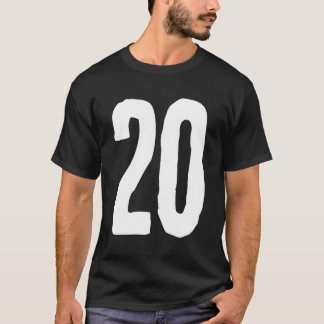 20 Happy B-Day Py Lava Font T-Shirt