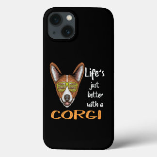 20 Life's Just Better With A Corgi iPhone 13 Case