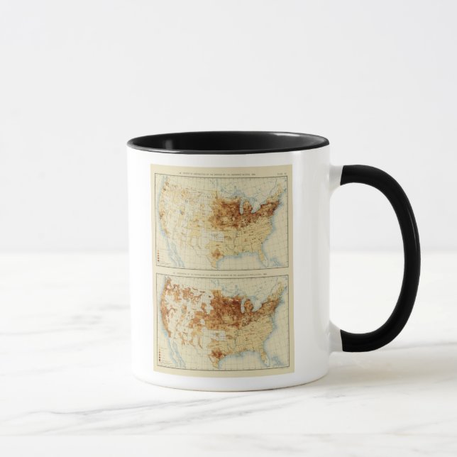 20 Natives of Germanic nations 1890 Mug (Right)