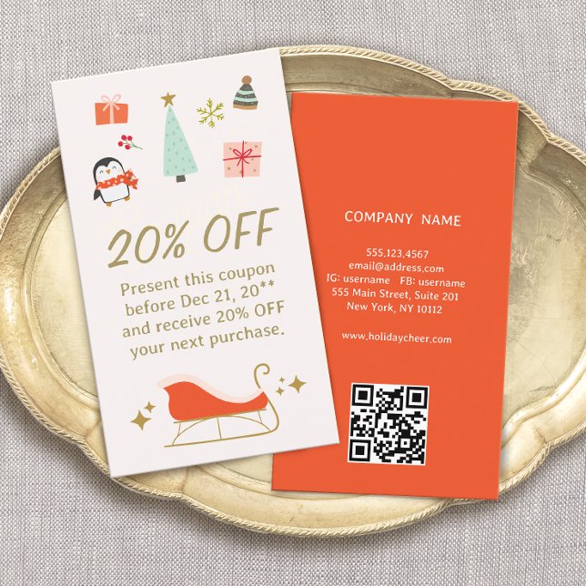 20%  OFF Christmas Discount Coupon Promotional (Creator Uploaded)