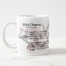 20 oz Mug "Wild Cherry" by Erin A Thomas (vibrant)