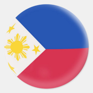 20 small stickers Philippines flag