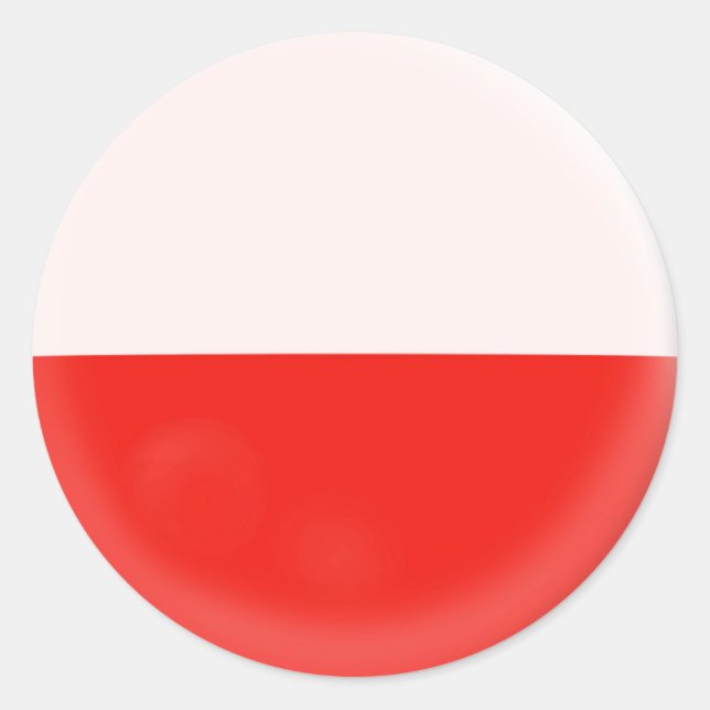 20 small stickers Poland Polish flag (Front)