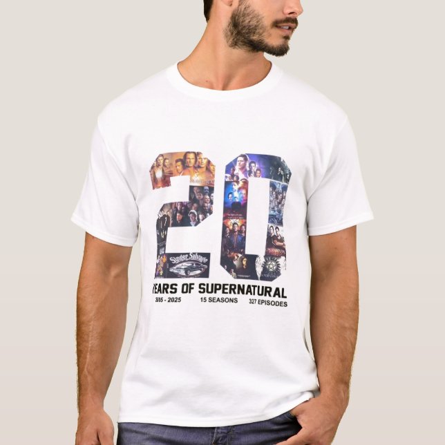 20 Supernatural  T-Shirt (Front)