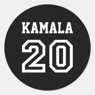 20 Team Kamala Harris 2020 Classic Round Sticker