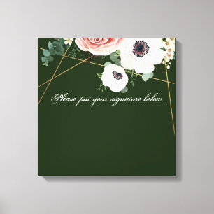 20"x20" Signature Canvas Geometric Garden Hunter Print