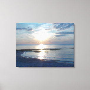 20" x 16"  Wrapped Canvas Cape Cod Beach
