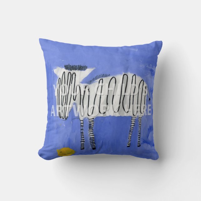 20" x 20" Just Art Pillow  $59.95 (Front)