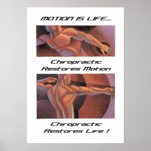 20" x 28" Newer Motion is Life Poster