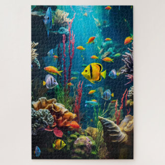 20" x 30" Beautiful Exotic Underwater Jigsaw Puzzle