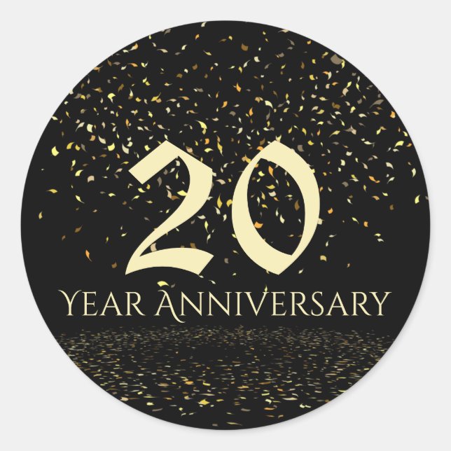 20 Year Anniversary Envelope Seal (Front)