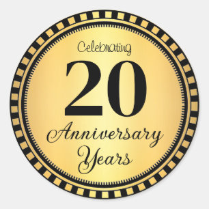 20 Year Anniversary Envelope Seal