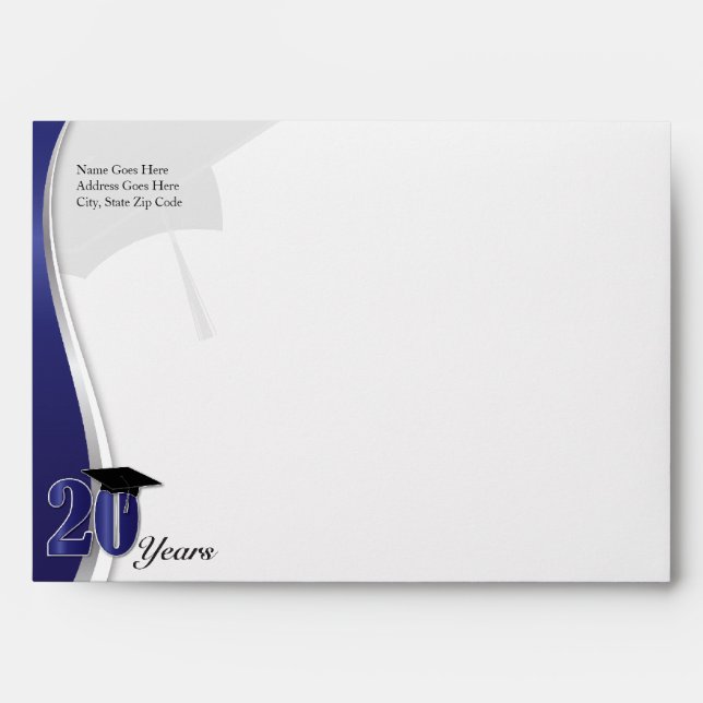 20 Year Class Reunion Envelope (Front)