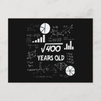 20 Year Old Bday Geeky Math 20th birthday Gift