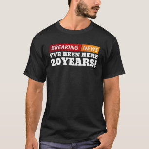 20 Year Work Anniversary 20th Employee Appreciatio T-Shirt