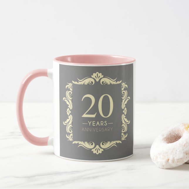20 Years Anniversary Mug (With Donut)
